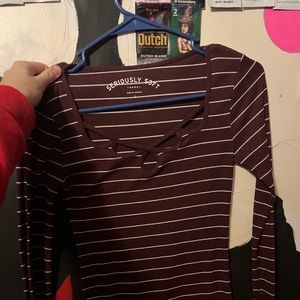 AéRopostale striped shirt